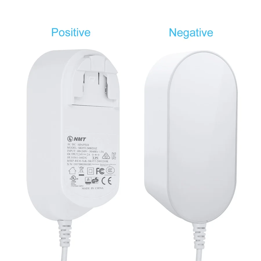 AC100-220V для DC24V 2A светодиодный драйвер Питание освещение Трансформатор 48 Вт светодиодный светодиодные полосы света с EU/US/UK/AU разъем