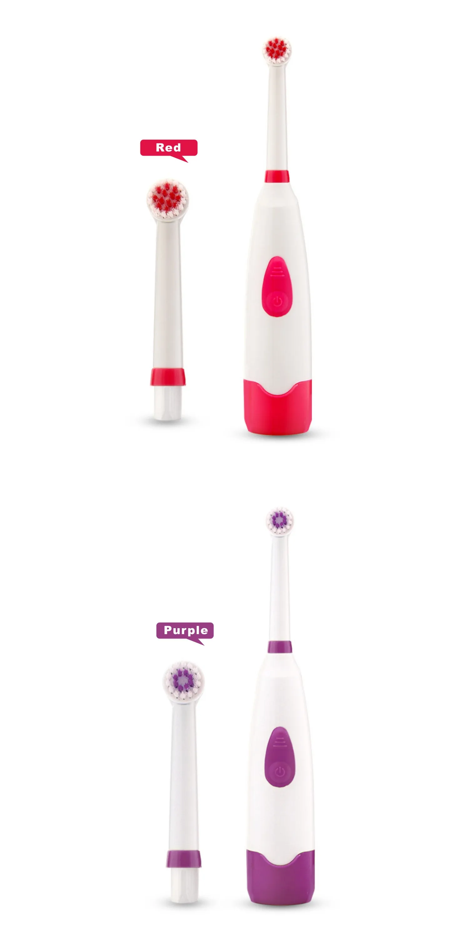 Spazzolino Da Denti Elettrico Carica USB Ricaricabile Spazzolini Lavabile Elettronico Sbiancamento Dei Denti Spazzola I Denti