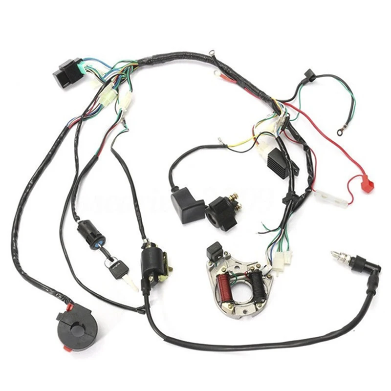 Harness Assembly Wiring Set for ATV Electric Start 2.50 70 90 110CC CDI Wire