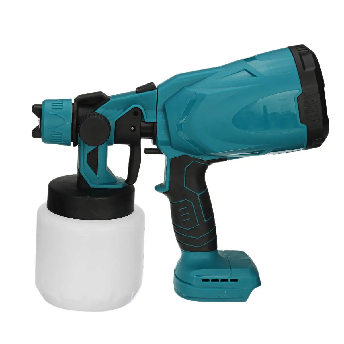 1500W 800ml Cordless Electric Spray Gun High Power Home Paint Sprayer With 3 Nozzle Flow Control Airbrush For Makita 18V Battery gas pressure washer Power Tools