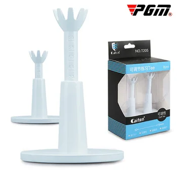 

1 Pair PGM Golf Tee Adjustable Height Flexible Ball Tee Golf Toe