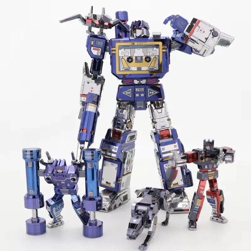 Mmz Model Mu 3d Metal Puzzle Soundwave 