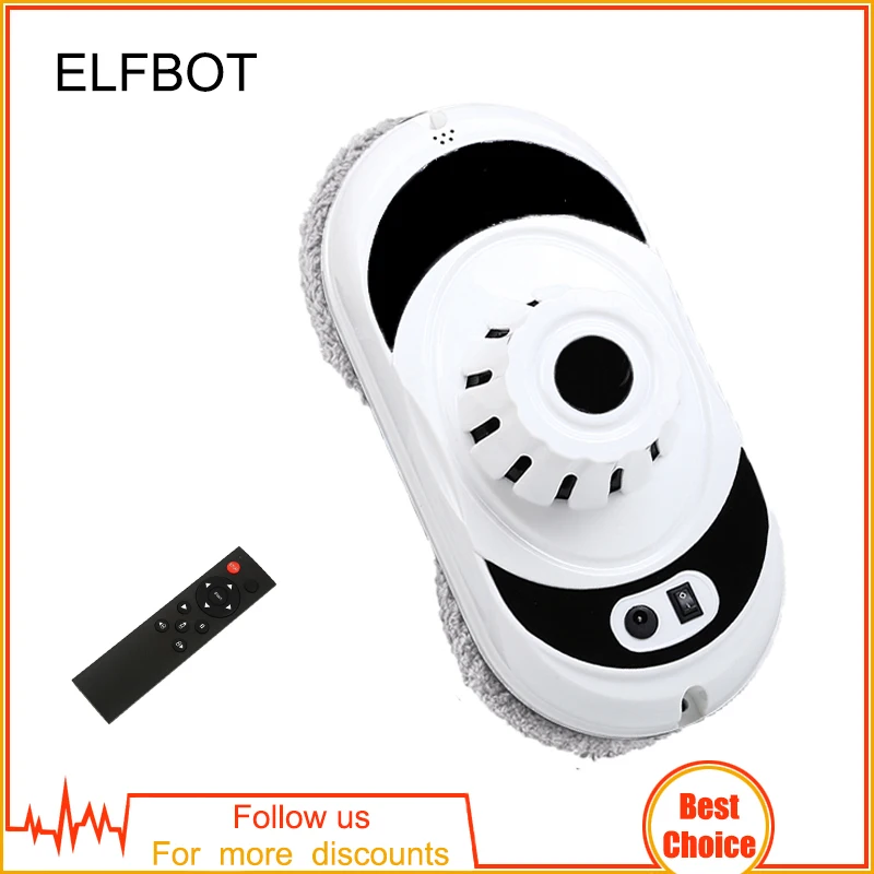 

Window Cleaning Robot Electric Window Cleaner Robot Anti-falling Remote Control Robot Vacuum Cleaner With Vacuum Convenient