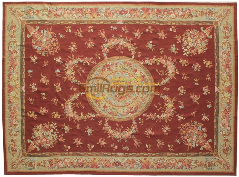 3358 Французские ковры aubusson спальня небольшой роскошный, Классический суд гостиной двери Concisegc88aubyg2 - Цвет: 3358