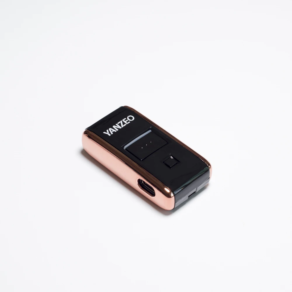 Yanzeo для оптикон OPN-2002n OPN-2005 2,4G 1D мини портативный карманный с памятью Bluetooth ручной сканер штрих-кода - Цвет: YZ2002 GOLD