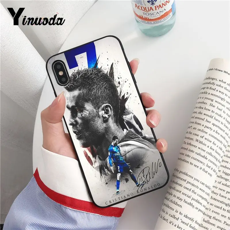 Yinuoda Ronaldo Luiz Nazario De Lima TPU черный чехол для телефона iPhone 6S 6plus 7 7plus 8 8Plus X Xs MAX 5 5S XR - Цвет: A10