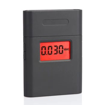 

Professional Digital Breath Alcohol Tester Breathalyzer with LCD Dispaly with 5 Mouthpieces Police Alcohol Parking Breathalyser
