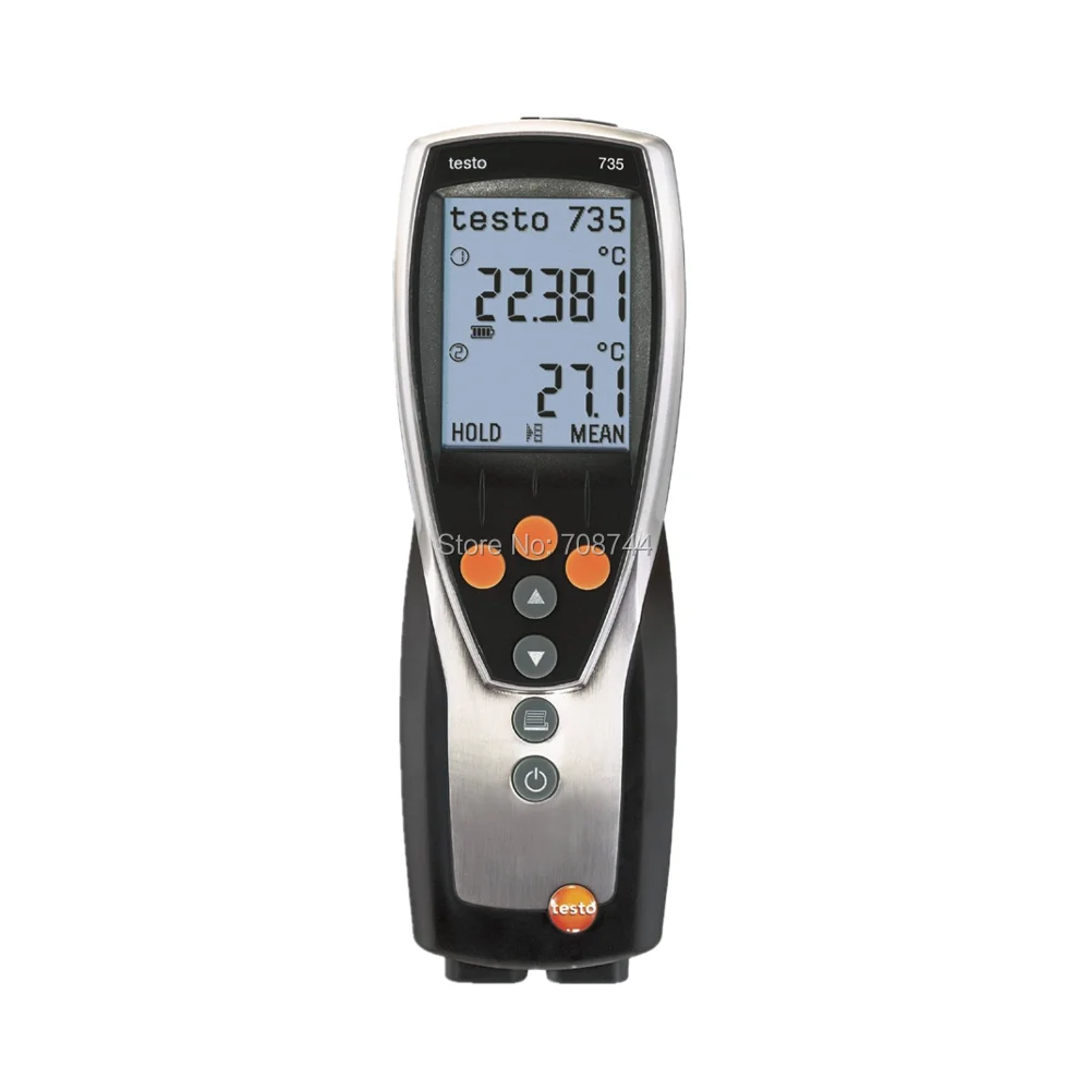 Testo 735-1 Compact Pro термометр отображает/экономит Delta T Min/Max(0560 7351