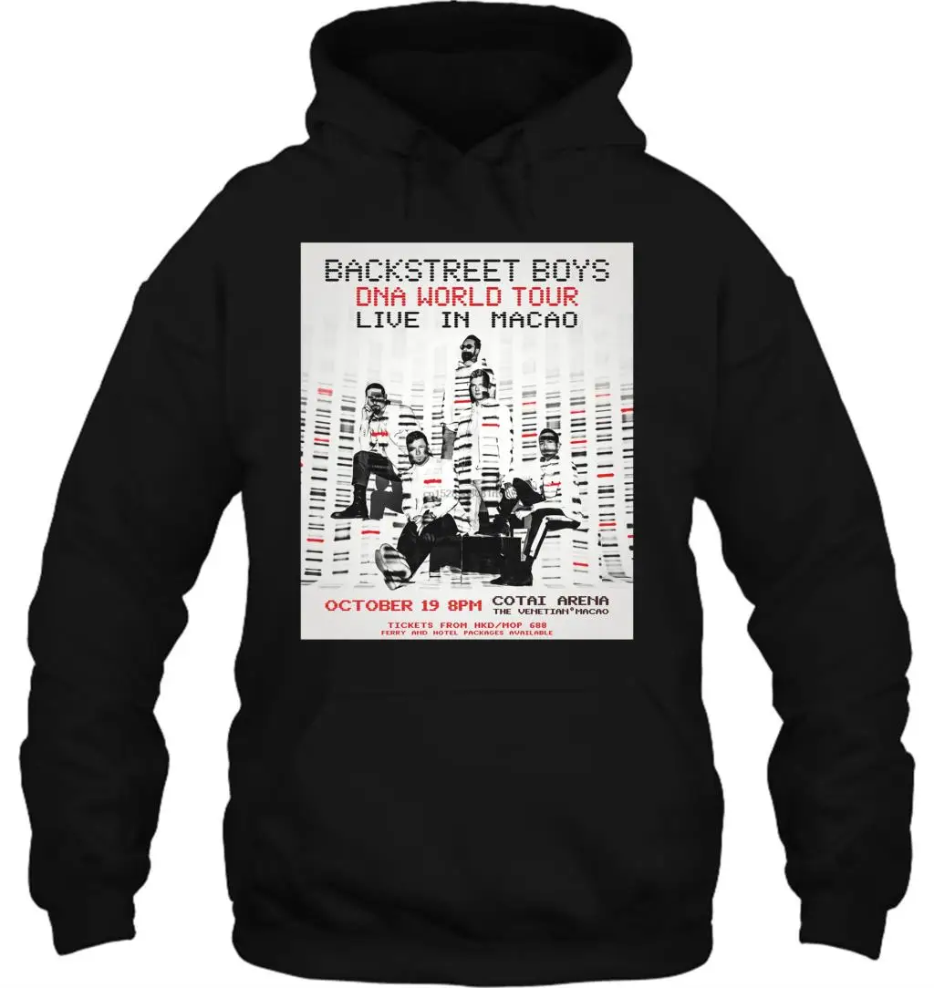 Мужская толстовка с капюшоном Backstreet Boys DNA концерт мирового турне белая S 3XL Новая женская уличная одежда