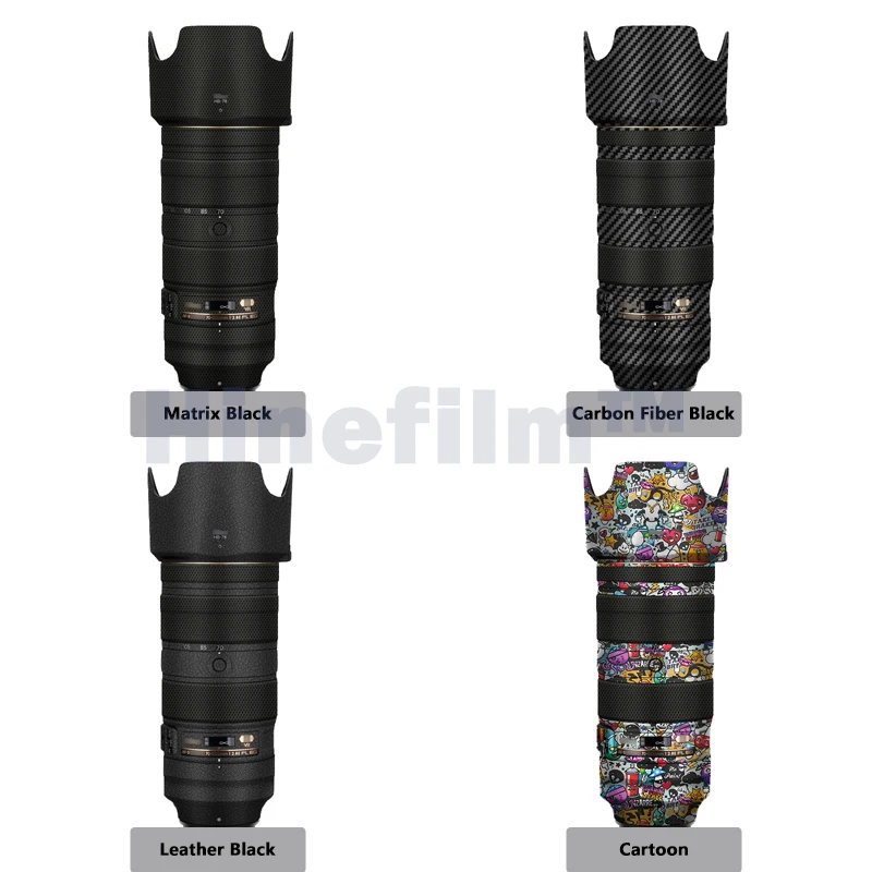 AF-S 70-200 f2.8e lente adesivos premium decalque