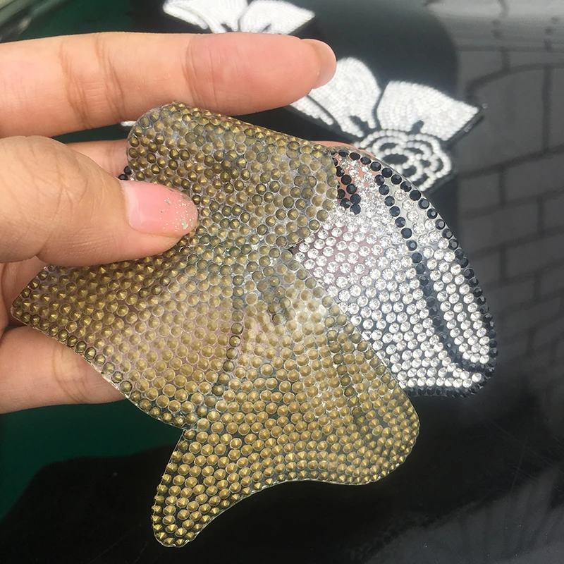 Bow Rhinestone Woman Clothes Diy Patch Puerto Rico Applique Iron on Patches Applique Clothes Cute