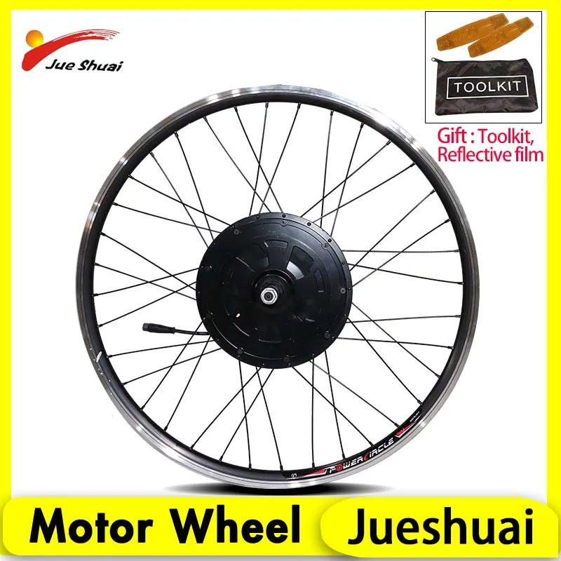 Electric Bike Wheel 36V 250W 350W 500W 20 24 26 29inch 700C EBike Front
