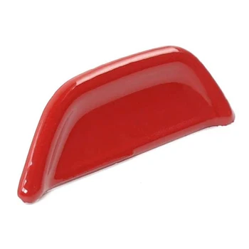 

Center Console Armrest Open Button Trim Decoration Car Interior Accessories for Dodge Challenger 2015 Up,Red