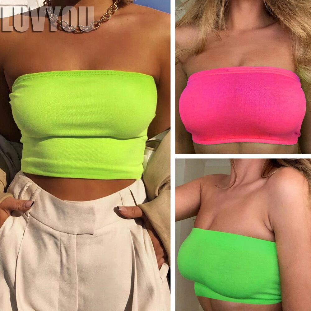 2019-Summer-Sleeveless-Womens-Bralette-Plain-Off-78678Shoulder-Vest-Crop-Top-Tank-Tops-Bras-Bustier-Party