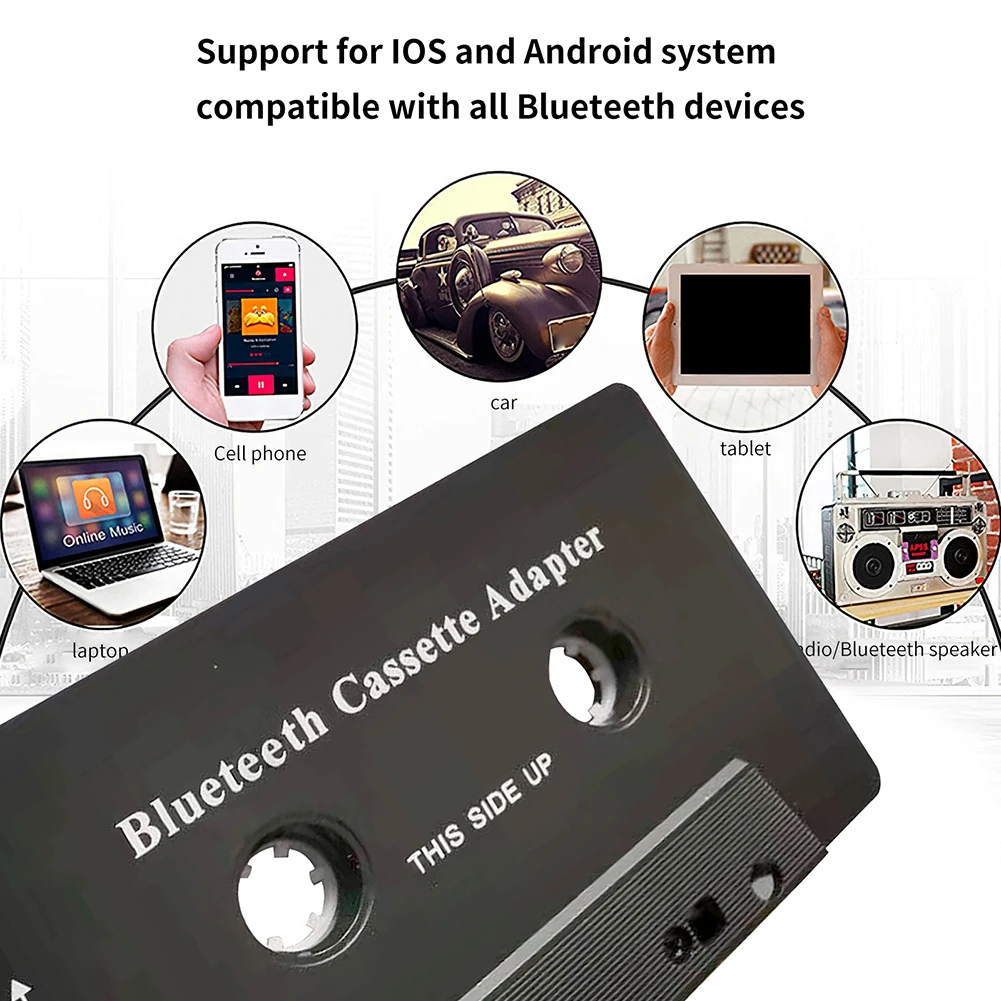 USB Cassette Adapter Bluetooth Car Adjustable Player Practical Answer Phone  Music Receiver Wireless MP3 Audio Convert - AliExpress
