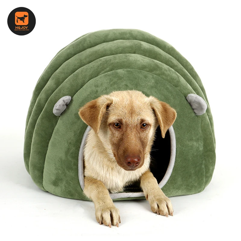 Cave Crate Cozy Warm Winter Bed House Sleeping Bag Plush Mat Pet Dog Cat Puppy 