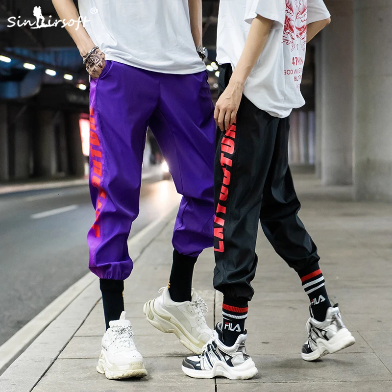 Couple Casual Trousers Elastic Band Skateboard Pants Korean Version Of The Loose Trend Jogging Autumn And Winter | Мужская одежда