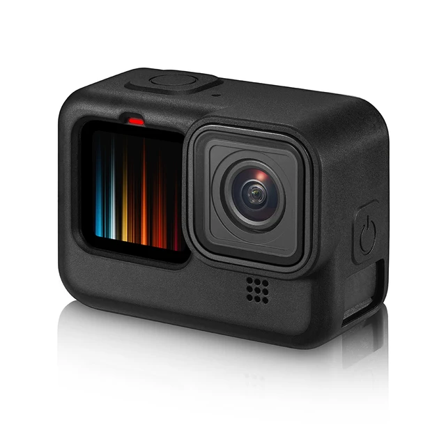 Coque en silicone souple pour GoPro, coque de protection complète, accessoires  pour appareil photo, VP662, 12, 11, 10, 9 - AliExpress
