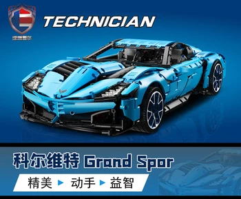 

Compatible Lepine 31189 MOC Technic Series Chevrolets Corvettes Racing Car Model Kit Building Blocks Bricks Toys For Boys Gifts