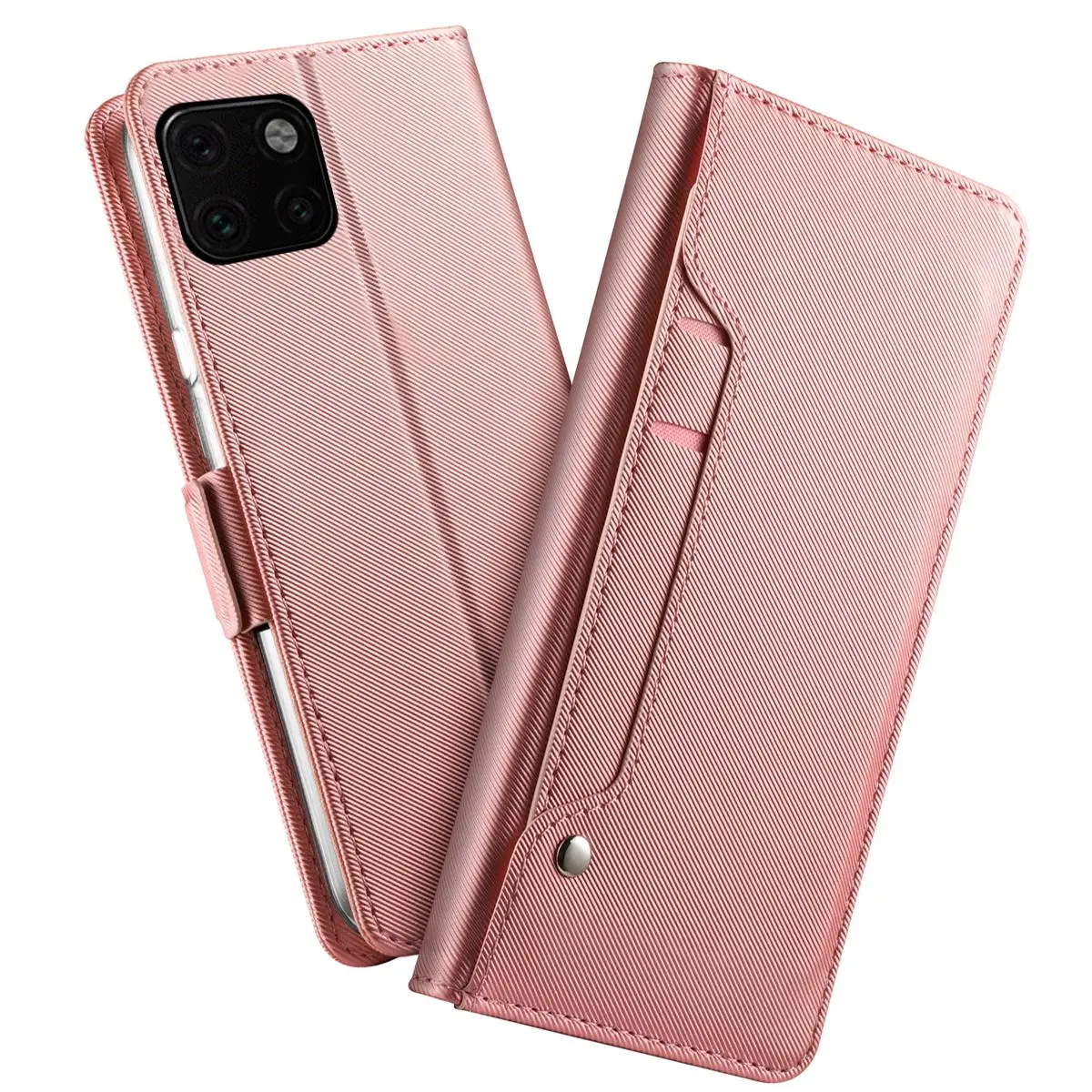 Для iPhone 11 11 11 Pro Max чехол кожаный бумажник флип зеркало заднего вида чехол для iPhone X XS XR 7 8 plus 11pro чехол карта противоударный