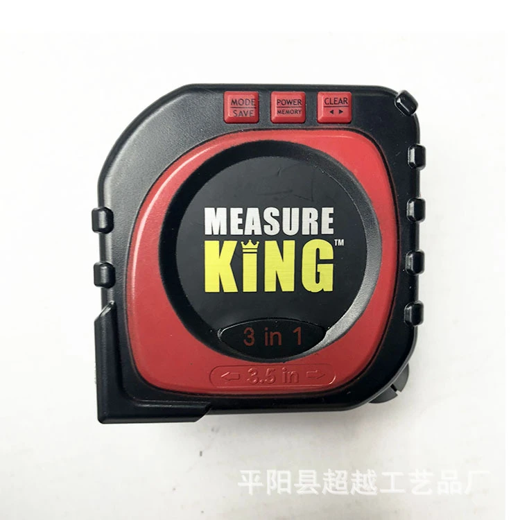 ONTEL Measure King 3in1 Digital Tape Measure String Mode, Sonic Mode Roller Mode As Seen On Tv
