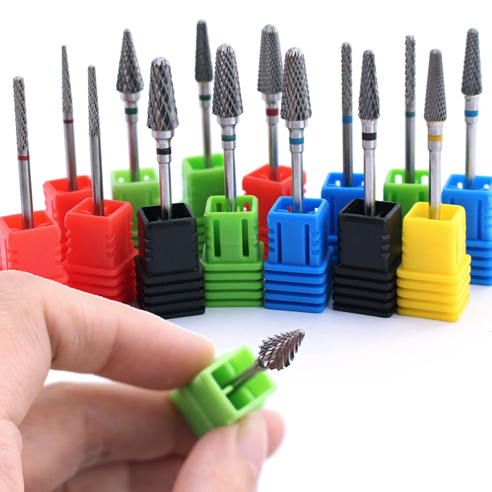 25 tipo taladro clavo poco para manicura fresadoras de diamante cortador de uñas archivos eléctrica rotativa Mills de uñas de Gel, eliminar de herramientas