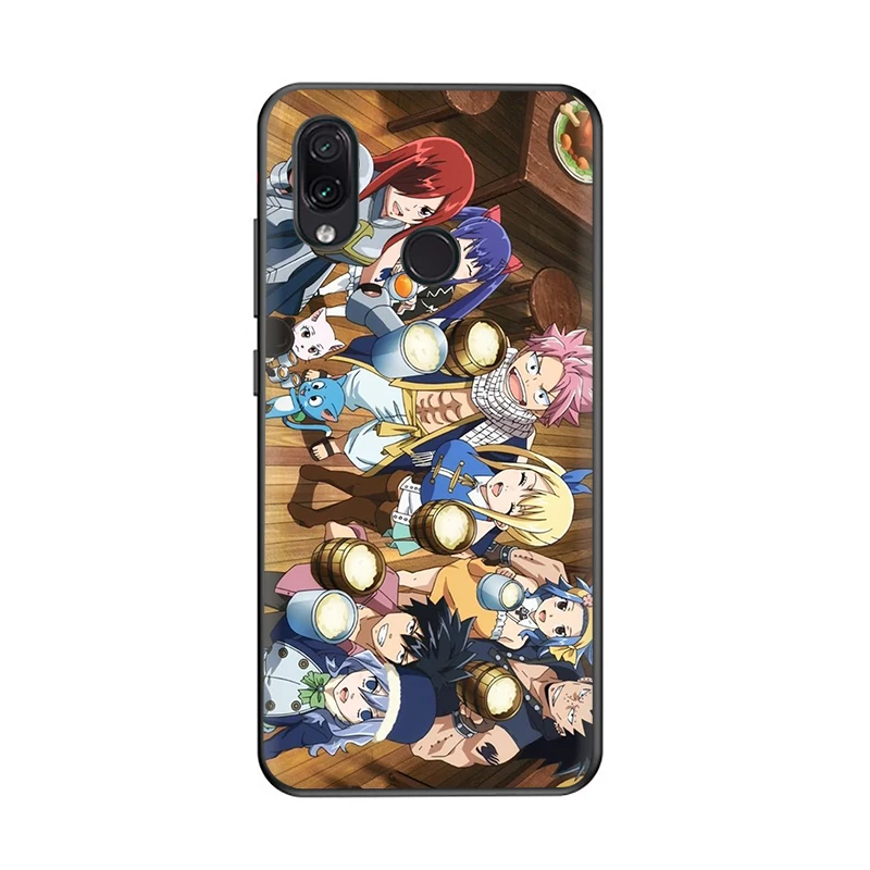 Манги «Fairy Tail», «силиконовый чехол для телефона для Xiaomi Redmi 4A 4X5 6 Plus Pro 7 GO Note 5, 6, 7, 8 Pro 7A K20 Pro - Цвет: B8