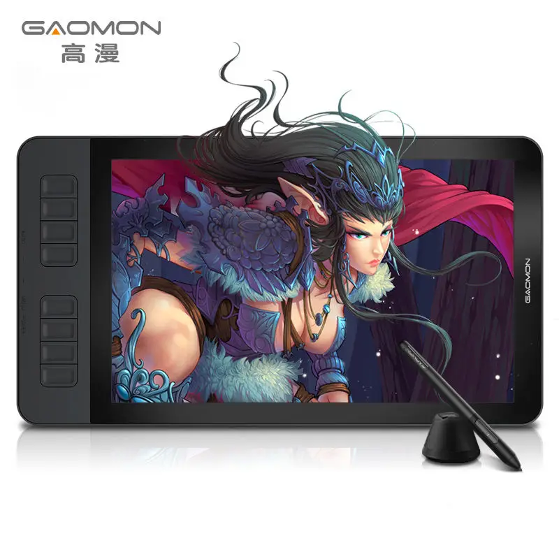 GAOMON M116 8192 Level Battery-free Pen 8 Key Support Windows Mac Digital Graphic Tablet for Drawing &amp Game GIFT | Компьютеры и