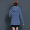 Plus Size 5XL Middle-aged Women Winter Short Jacket 2022 Hooded Cotton Coat Women Thick Casual Mother Winter Jacket Women Parka ► Photo 3/6