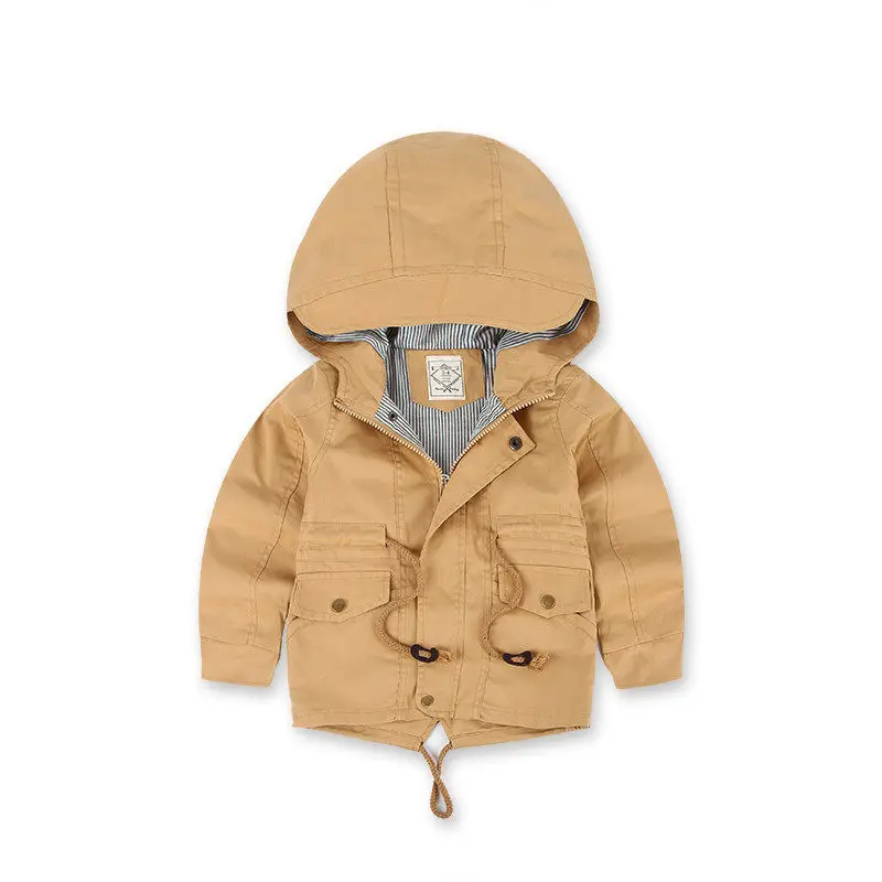Детская одежда для мальчиков; куртки; зимняя верхняя одежда из флиса; тонкие теплые куртки с капюшоном; ветровка; Детские пальто для мальчиков - Цвет: 6