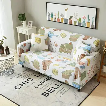 

50 cartoon home sofa cover for Living Room