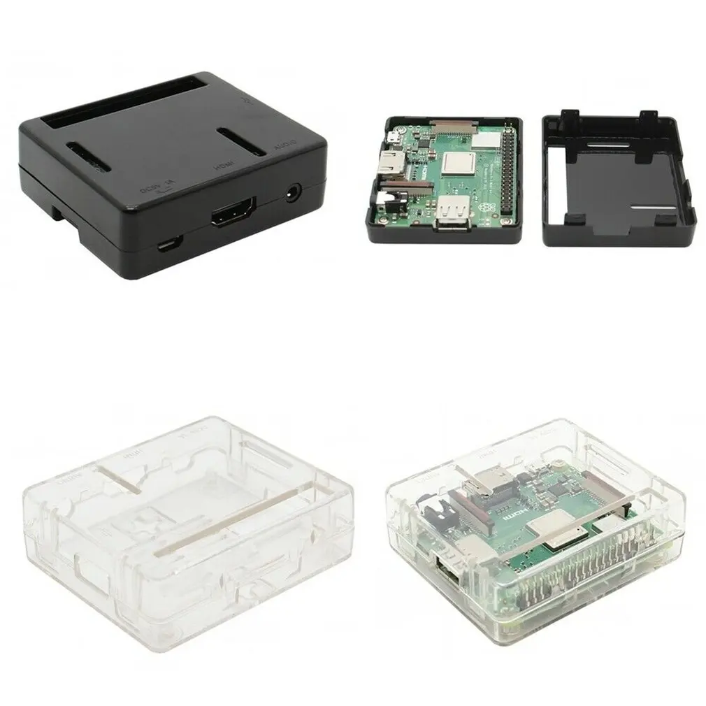 Raspberry Pi 3 Model B + ABS корпус прозрачный черный белый цвета твердый Корпус для 2 Модель