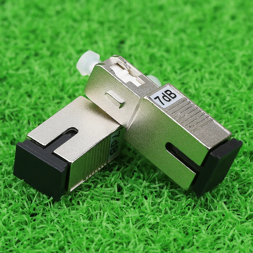 FTTH Fiber Optic Attenuator SC-UPC / SC-APC 7dB Male to Female Adapter Optical Fiber Attenuator Connector Build out Attenuater