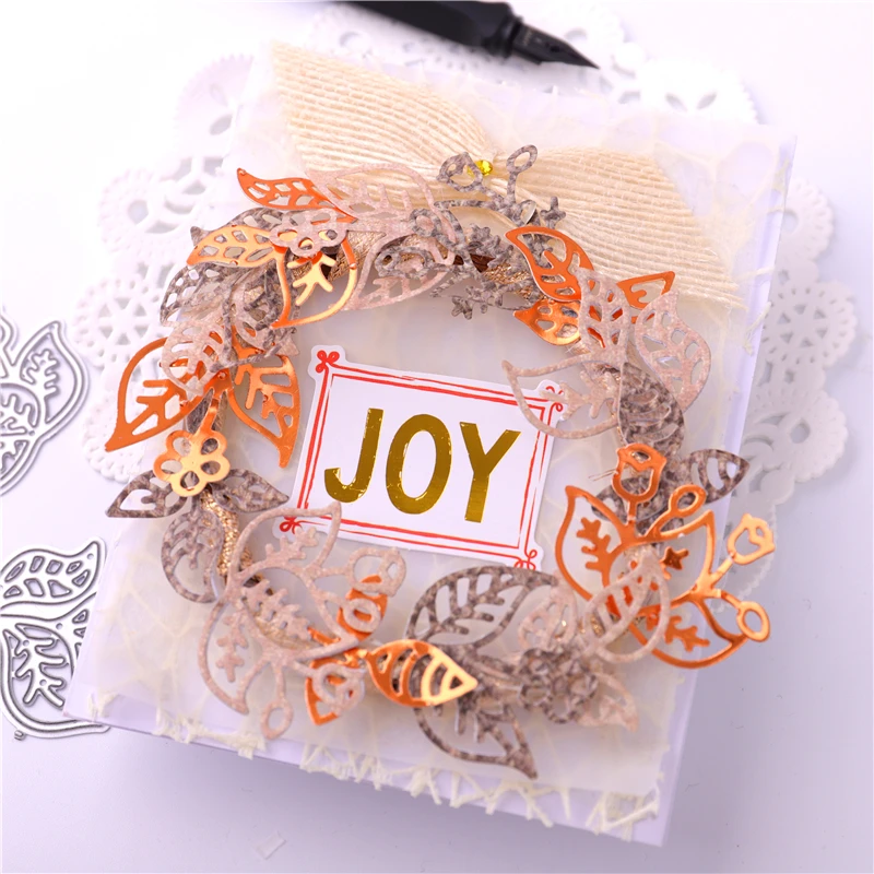 DiyArts Flower Dies Leaf Branch Metal Cutting New 2020 Craft Скрапбукинг альбом тиснение трафарет высечка