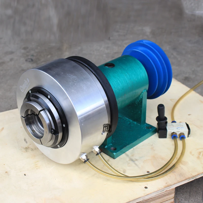 Type 42 pneumatic spindle head, clamp seat, automatic processing, automatic lathe head, welding, polishing, laser