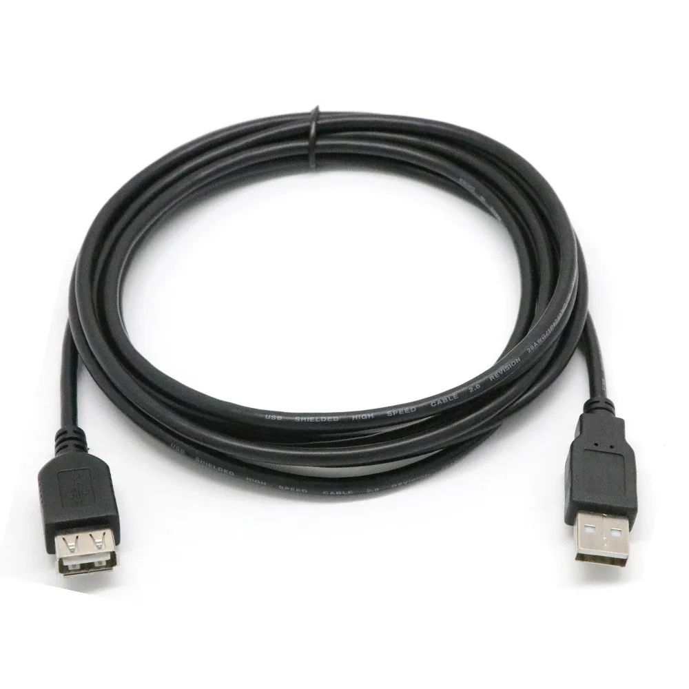 CARPRIE 3 м USB 2,0 свинцовый Удлинительный кабель жила штекер на женский кабель для ноутбука аудио-Стерео адаптер Cable-L926