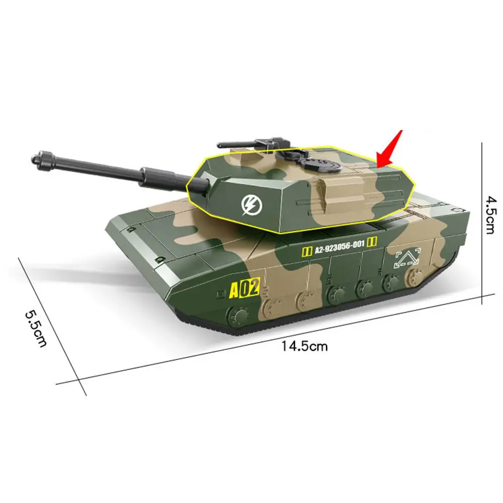tank Дети Мальчики имитируют военные серии сплава автомобиль обучающая игрушка - Цвет: tank