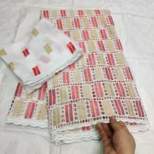 Швейцарское сухое кружево в Швейцарии высокое качество кружева модное женское хлопковое кружево «швейцарская вуаль» последние нигерийские кружевные ткани