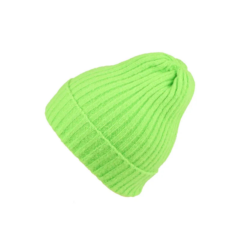 Женская Шапка-бини, Простая цветная шапочка, повседневная, Gorro, универсальный вязаный свитер, шапка, зимние шапки для мужчин, теплые шапки для взрослых