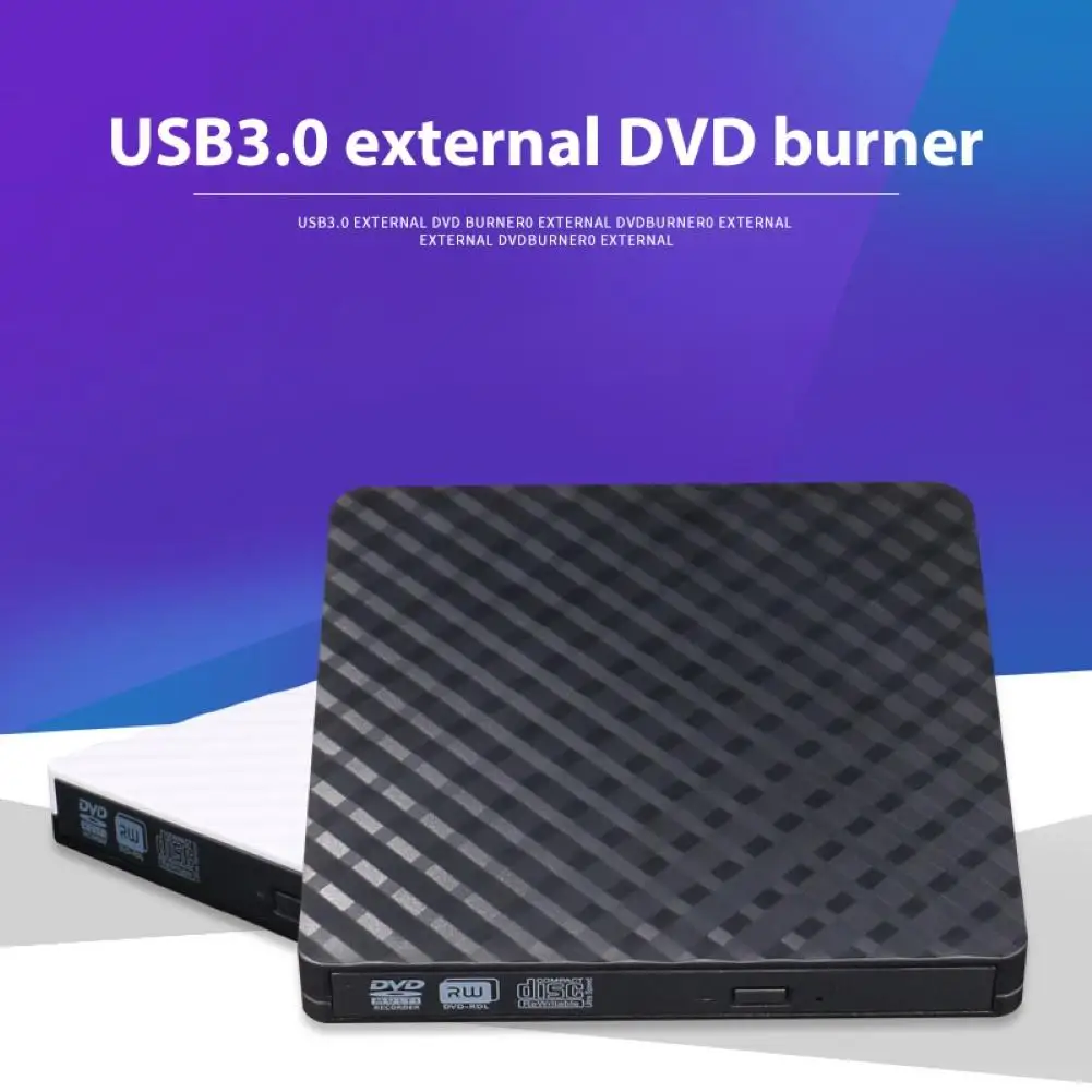 New Optical Drives Portable USB 3 0 External CD DVD Player Drive Rom Writer Rewriter for 1