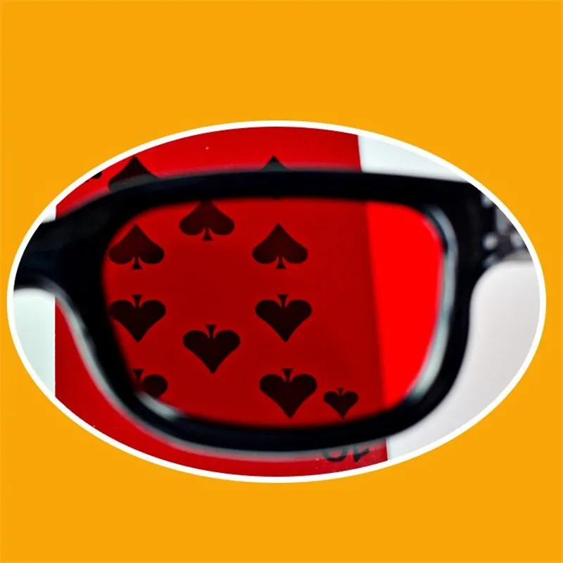 Красные зеленые покерные детские реабилитационные тренировочные цветные очки