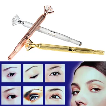 

Eyebrow Tattoo Pen Permanent Makeup Fashion Manual Eyebrow Microblading Pencil Embroidery pen with diamond pattern