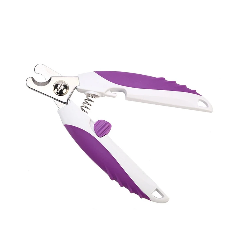 Кусачки для когтей собак из нержавеющей стали для домашних животных набор для ухода за ногтями-машинка для стрижки ногтей подходит для маленьких и средних собак