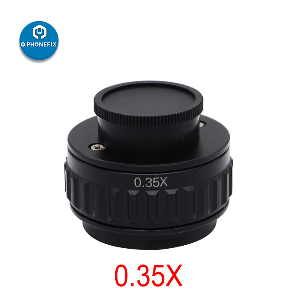 

CTV 0.35X CTV 0.5X focus Adjustable C Mount Adapter Lens CTV for New Type of Trinocular Stereo Microscope Set
