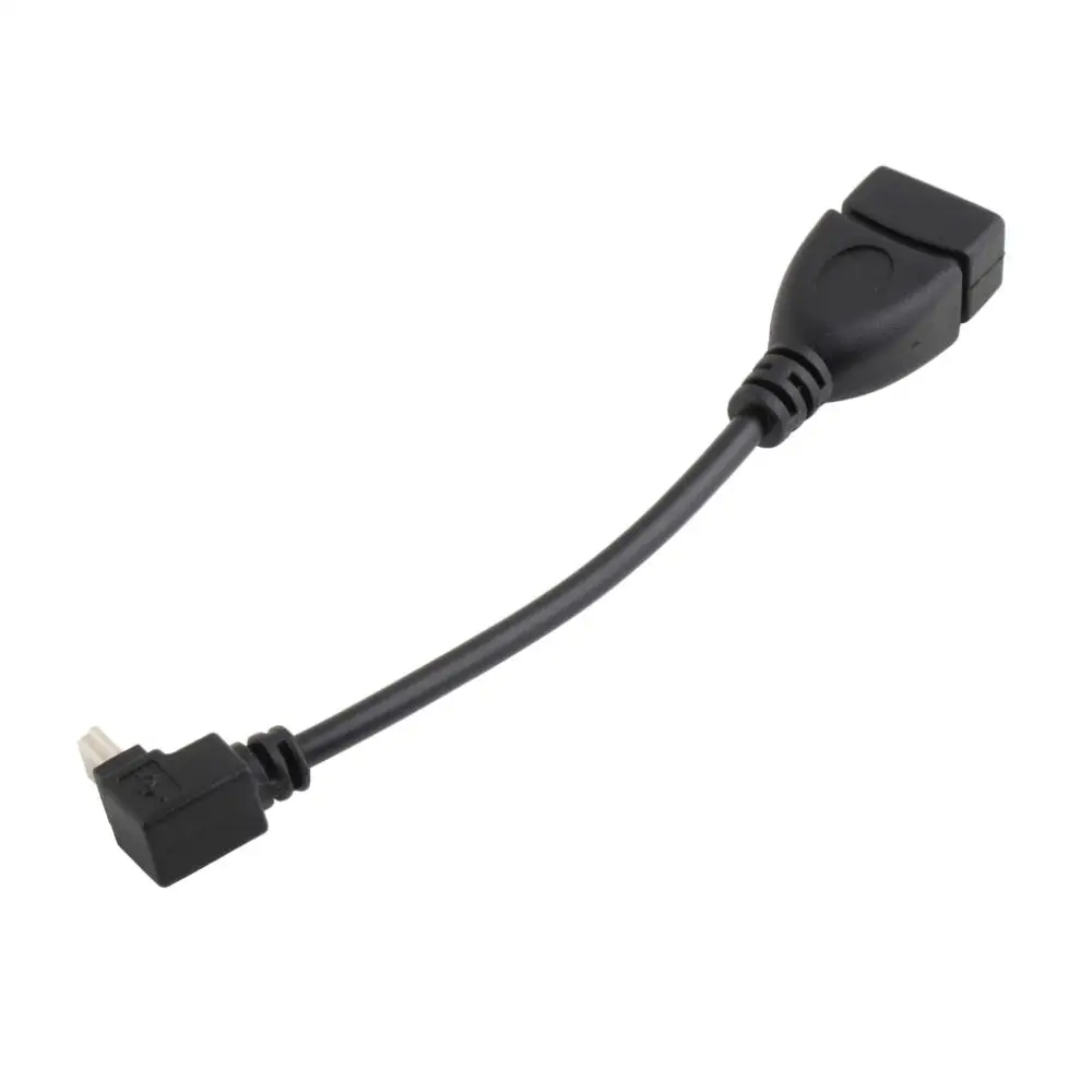 Высокое качество USB B Мужской адаптер преобразования USB A Female to Mini 5 P OTG кабель Шнур вниз