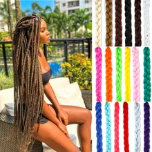 LVHAN, 82 дюйма, 165 г, грязная косичка, парик для мужчин и женщин, маленькая грязная косичка, африканская грязная косичка, разноцветные волосы для наращивания, косичка