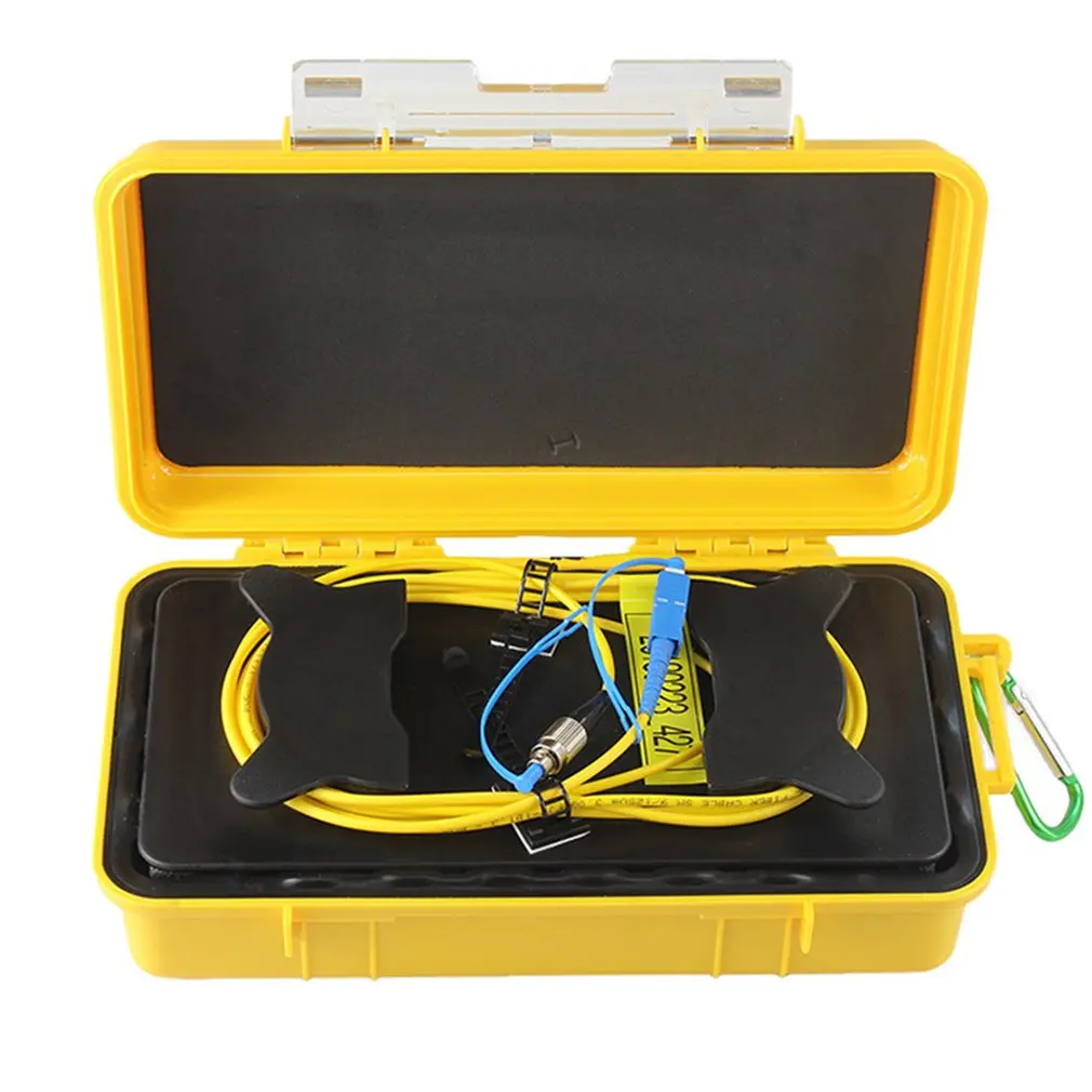 

FC-UPC/SC-UPC OTDR Dead Zone Eliminator Fiber Rings Fiber Optic OTDR Launch Cable Box 1km SM 1310/1550nm