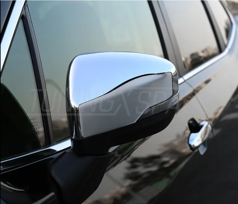 Высокое качество 2 шт ABS хром обзор зеркало крышка подходит для Subaru Forester