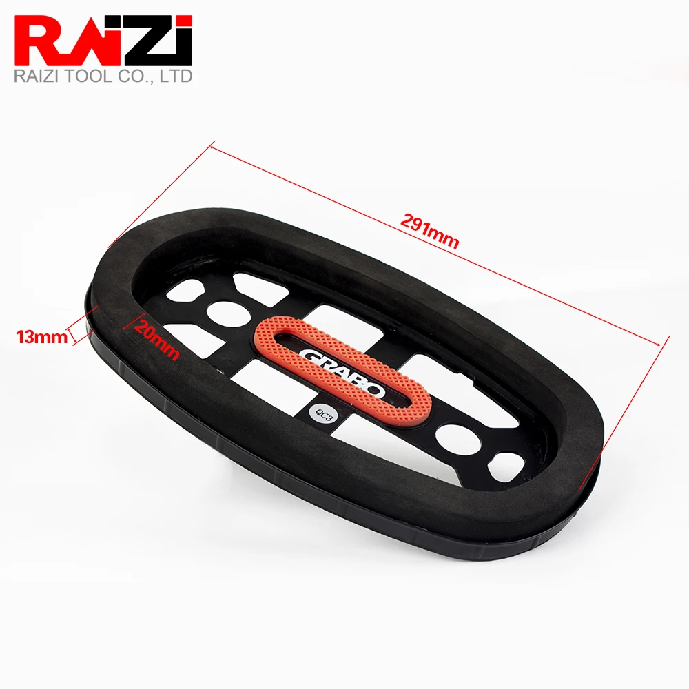 Grabo 전기 진공 흡입 컵 용 Raizi Rock Seal 매우 거친 돌 및 암석 표면 Grabo 도구 교체 씰링 패드