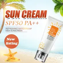 SPF50PA++ солнцезащитный крем для лица Уход за кожей Корректирующее средство для лица солнцезащитный крем пот и водостойкий UVA и UVB Защита